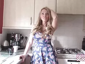 Black goes through a naive schoolgirl