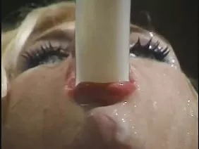 Young lesbians and big tits play in the bathroom